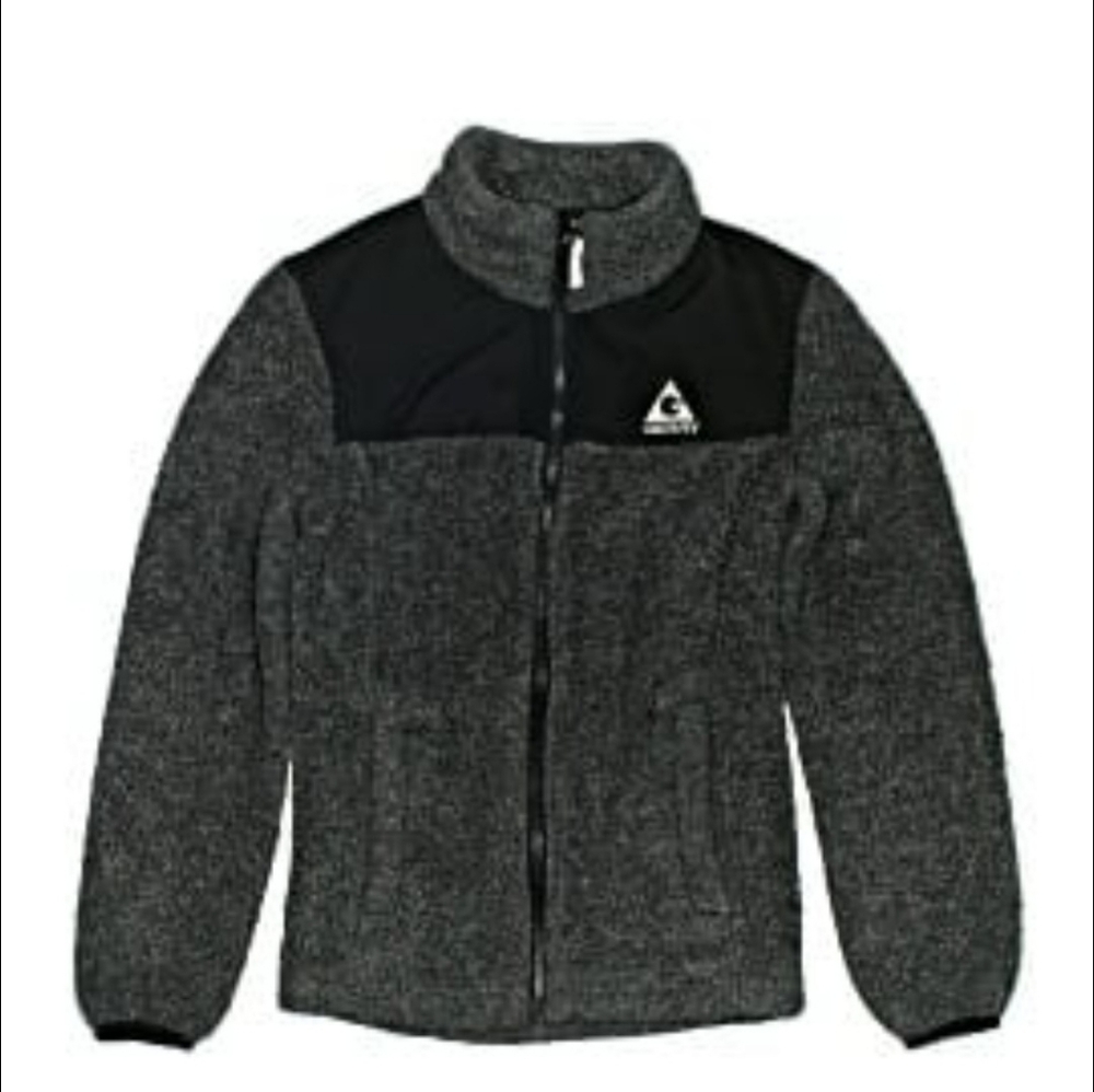 GERRY BOYS GREY SHERPA JACKET SIZE 7/8